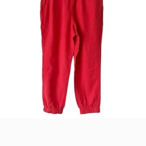 J. Crew Coral Pink Seaside Linen Lyocell Blend Pull On Pants Women’s Size 6